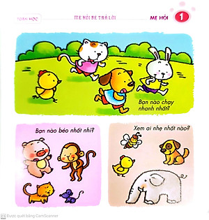 Sách Mẹ Hỏi Bé Trả Lời 3-4 Tuổi (Tái Bản)