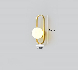 Đèn tường COMLY phong cách hiện đại, sang trọng - kèm bóng LED chuyên dụng.