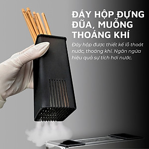 Kệ inox 304 DandiHome đựng dao thớt, đũa đa năng trong nhà bếp