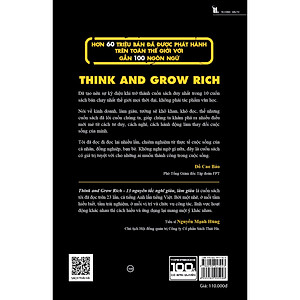 Sách Think And Grow Rich - 13 Nguyên Tắc Nghĩ Giàu, Làm Giàu (Tái Bản)