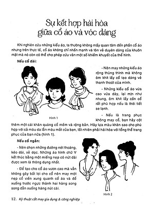 Sách Kỹ Thuật Cắt May Gia Dụng Và Công Nghiệp - Thiết Kế Thực Hành Các Mẫu Trang Phục