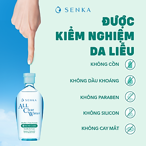 Nước tẩy trang ngừa mụn Senka 230ml
