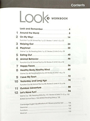 Look 3: Workbook With Online Practice