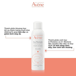 Nước xịt khoáng cấp ẩm và làm dịu da AVÈNE THERMAL SPRING WATER