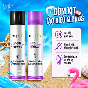 Keo Tạo Nếp Và Dưỡng Tóc M.pros 420ML