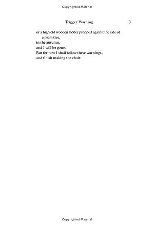 Trigger Warning: Short Fictions And Disturbances