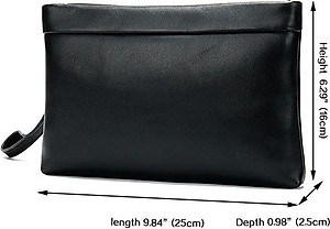 Ví nam cầm tay MARRANT - BHM9806 Clutch da cầm tay, da bò thật, vừa ipad mini. Hàng chính hãng.