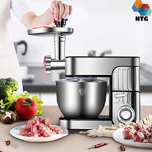 Máy trộn bột, đánh trứng nhà bếp Sohef SC212C phiên bản 9 trong 1, dung tích 7 lít, làm bếp đa năng, hàng chính hãng