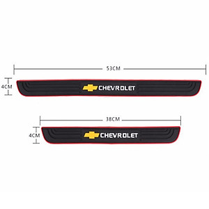 Bộ 4 miếng nẹp bước chân chống trơn trượt, trày xước xe ô tô, xe hơi cao cấp