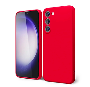 Ốp lưng silicon case cho Samsung Galaxy S23 FE mỏng 0.3mm chống bám bẩn hiệu KST mặt lưng siêu mềm mịn, có gờ bảo vệ camera - hàng nhập khẩu