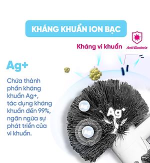 Cây chà bồn cầu loại 2 đầu tròn kháng khuẩn MyJae