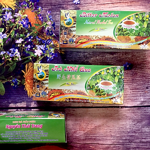 Trà Khổ Qua Rừng Cho Người Mỡ Máu Nguyên Thái Trang (2g x 50 Gói)