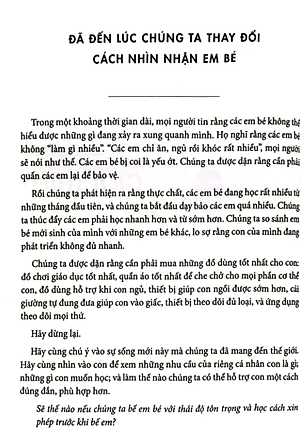 Sách Nuôi Dạy Con Theo Phương Pháp Montessori: Em Bé Sơ Sinh Từ 0-1 Tuổi