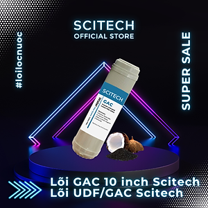 Lõi UDF/GAC 10 inch - Lõi số 2 máy lọc nước RO, bộ lọc thô - Hàng chính hãng