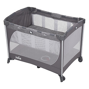 Giường Cũi Trẻ Em Joie Commuter Change And Snooze Linen Gray