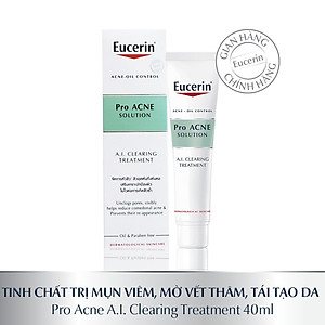 Gel giảm mụn sau 1 tuần Eucerin Pro Acne A.I. Clearing Treatment 40ml