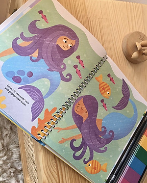 Sách tiếng anh tương tác cho bé - Fingerprint Activities Under the Sea