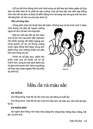 Sách Kỹ Thuật Cắt May Gia Dụng Và Công Nghiệp - Thiết Kế Thực Hành Các Mẫu Trang Phục