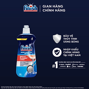 Nước Làm Bóng Chén Bát  Finish Rinse & Shine Aid