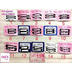 Set 2 kẹp mái kẹp bật