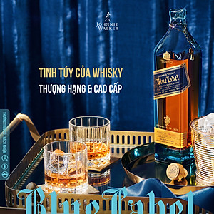 Hộp quà Rượu Johnnie Walker Blue Label Blended Scotch Whisky 40% 750ml