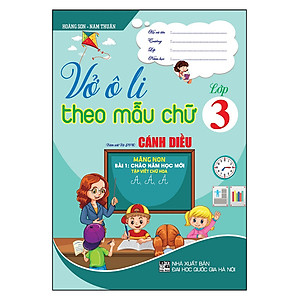 Sách Vở Ô Li Theo Mẫu Chữ Lớp 3 - Cánh Diều