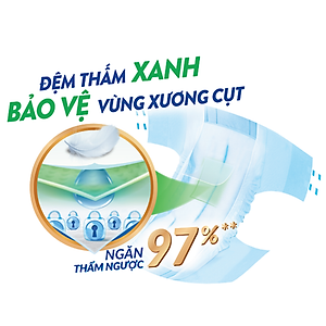 Tã Dán Siêu Thấm Caryn Gói Siêu Tiết Kiệm M40 (40 Miếng)