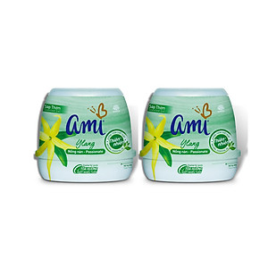Combo 2 hộp Sáp thơm khử mùi Ami - Hương thơm chiết xuất thiên nhiên, Tỏa hương suốt nhiều tuần (Nhiều lựa chọn mùi hương)