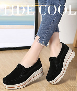 Giày thể thao nữ đế êm nhẹ, thoáng khí đế cao su đúc, chống trơn trượt hạn chế mòn  – GNU2081