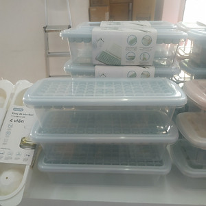 Khay làm đá vuông Inochi Kari 84 viên