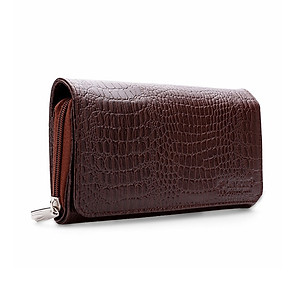 Ví Nữ Huy Hoàng HT3134 (10 x 19.5 cm) - Nâu