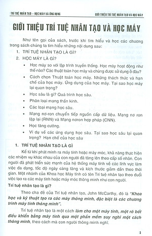 Trí Tuệ Nhân Tạo Học Máy Và Ứng Dụng
