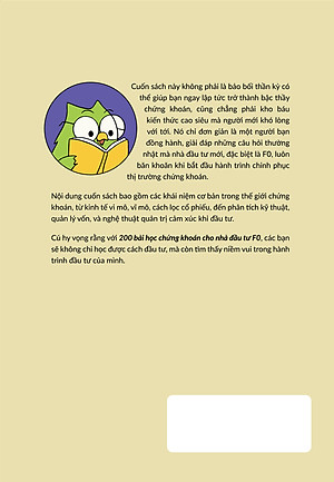 Sách 200 Bài Học Vỡ Lòng Chứng Khoán Cho Nhà Đầu Tư FO