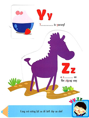 Sách Tương Tác - Lift-The-Flap-Lật Mở Khám Phá - My ABC - Bảng Chữ Cái Tiếng Anh Cho Bé (Tái Bản)