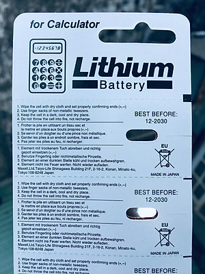 Pin CR2025 Maxell Lithium 3V vỉ 5 viên