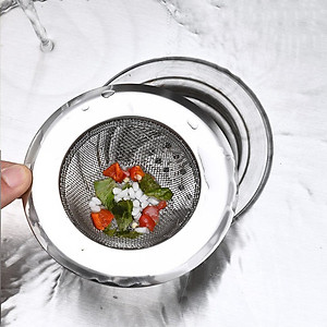 Lưới Lọc Rác, Lưới Inox Lọc Rác Bồn Rửa Chống Tắc Nghẽn Không Gỉ - Hàng Chính Hãng MINIIN Loại 1