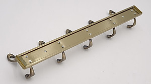 Móc treo quần áo 5 chấu mạ Đồng giả cổ Eurolife EL-M3 (Vàng)