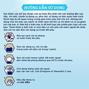 Bộ 6 lon sữa bột Enfagrow A2 Neuropro 3 giúp dễ tiêu hóa, hấp thu cho trẻ từ 1-6 tuổi - 800g/lon