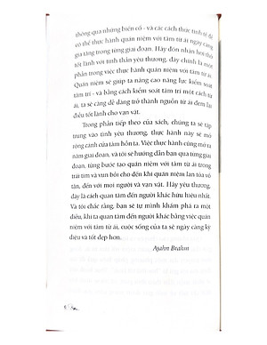 Sách Quán Niệm Với Tâm Từ Ái