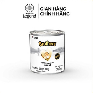 Sữa đặc Brothers Trung Nguyên Legend - Nguyên liệu pha chế cà phê (Lon 390r)
