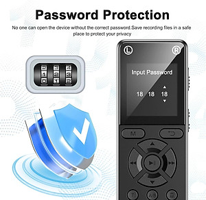 Máy Ghi Âm Chuyên Nghiệp V998 Bộ Nhớ Trong 64GB - Hàng Nhập Khẩu