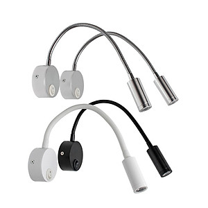 Đèn đọc sách đầu giường, Loại gắn tường, Ánh sáng chiếu rọi điểm 3W, Nguồn 220V