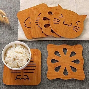 [combo 3] Đế lót nồi bằng gỗ họa tiết đa dạng - Henrysa