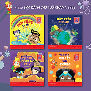 Bộ Sách Khoa Học Dành Cho Tuổi Chập Chững (04 Cuốn)