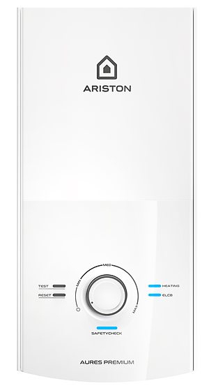 Máy nước nóng trực tiếp Ariston 4500W AURES PREMIUM 4.5 - Hàng Chính Hãng