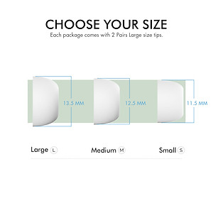 Nút Tai Nghe Thay Thế Cho AirPods Pro 1 & 2 (Bộ 2 Cặp) - Hàng Chính Hãng