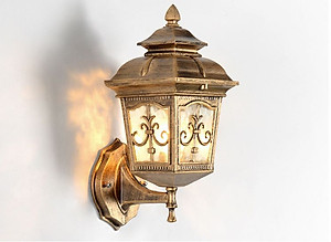 Đèn tường OLAP cổ điển trang trí nội, ngoại thất tăng thêm sự sang trọng cho không gian nhà ở, quán cafe