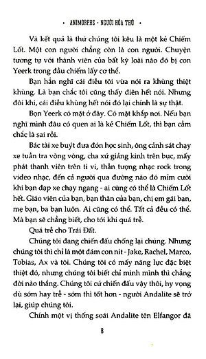 Sách Animorphs - Người Hóa Thú - Tập 9 - Bí Mật