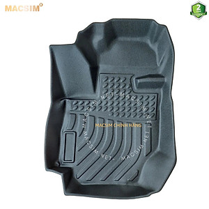 Thảm lót sàn xe ô tô Suzuki Jimny 2018-2021 (sd) Nhãn hiệu Macsim chất liệu nhựa TPE cao cấp màu đen