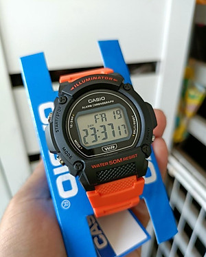 Đồng Hồ Nam Dây Nhựa Casio Standard W-219H-4A Chính Hãng - W-219H-4AVDF